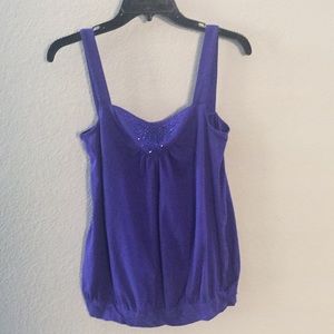 Purple tank